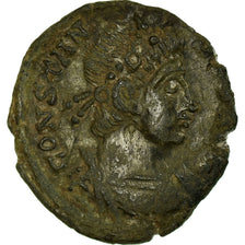 Moneta, Constans, Nummus, Trier, MB, Rame, Cohen:176