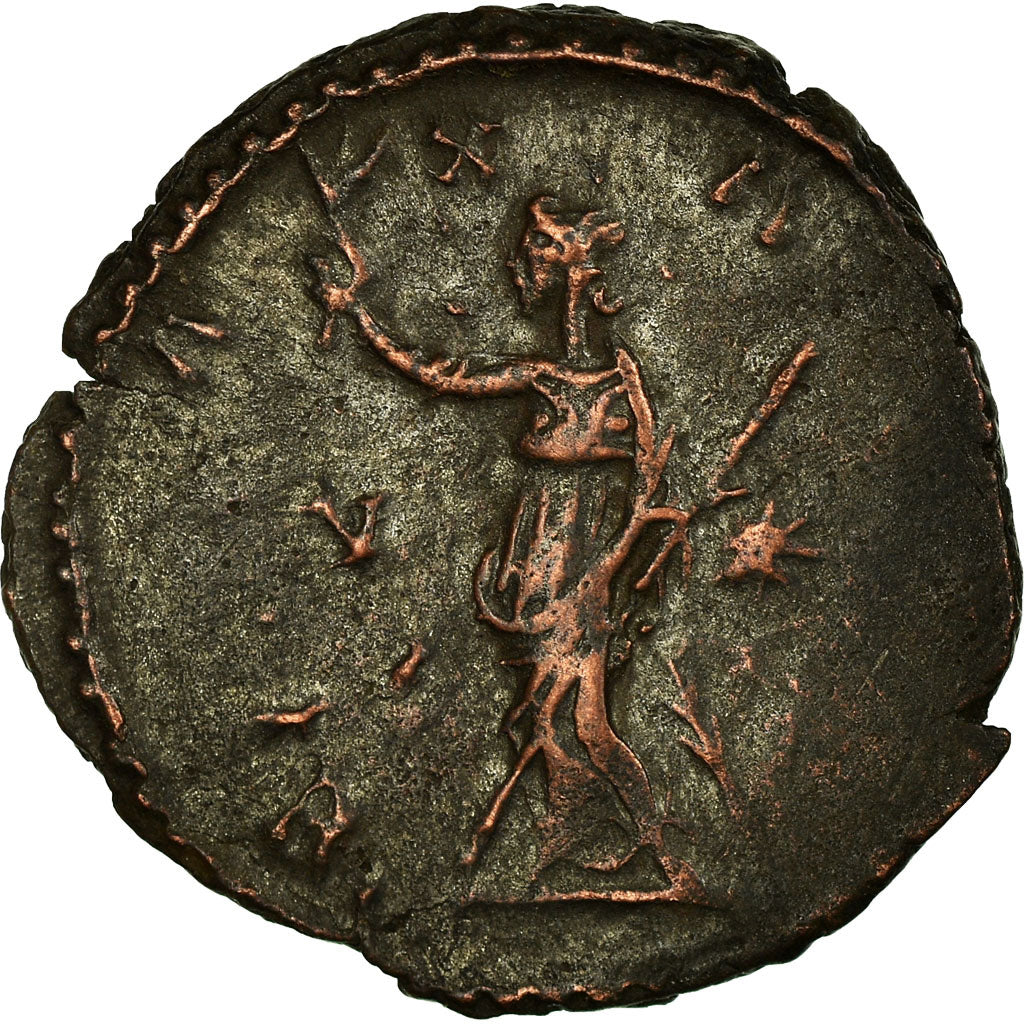 Coin, Victorinus, Antoninianus, 270-271, Trier or Cologne, EF(40-45), Billon