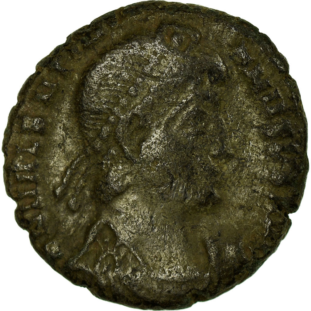 Moeda, Valentinian I, Nummus, Thessalonica, VF(20-25), Cobre