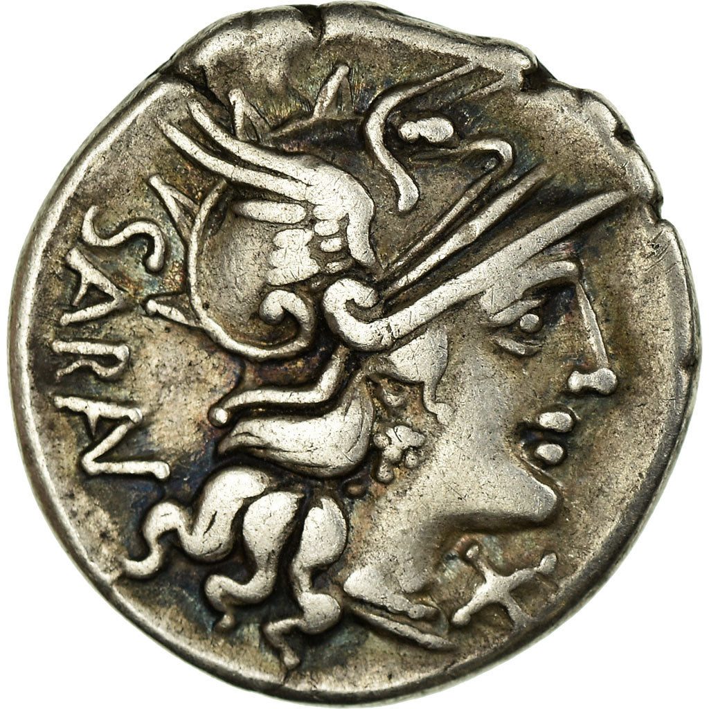 Coin, Atilia, Denarius, Rome, EF(40-45), Silver, Crawford:214/1a