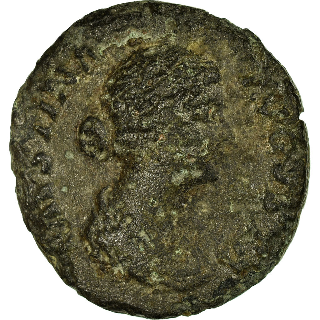 Coin, Faustina II, As, 147-152, Roma, VF(20-25), Bronze, RIC:1641