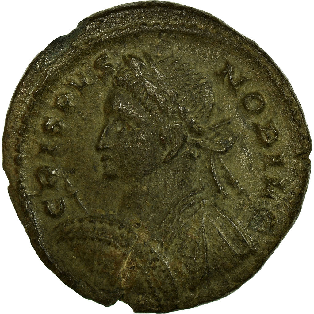 Monnaie, Crispus, Follis, Londres, SUP, Bronze, RIC:279