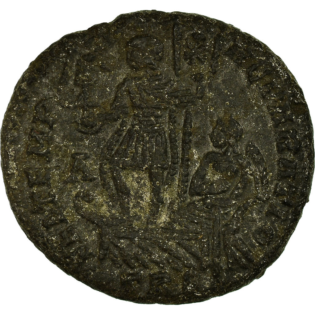 Munten, Constans, Maiorina, 348-350, Trier, FR, Koper, RIC:219
