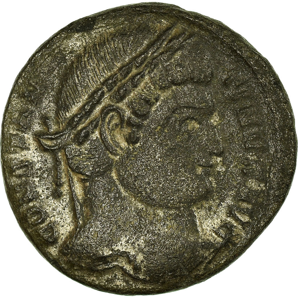 Munten, Constantijn I, Nummus, Trier, ZF+, Koper, Cohen:454