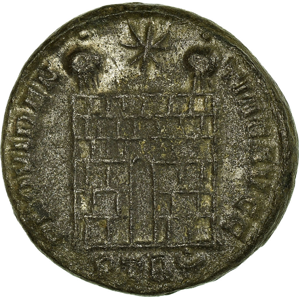 Munten, Constantijn I, Nummus, Trier, ZF+, Koper, Cohen:454