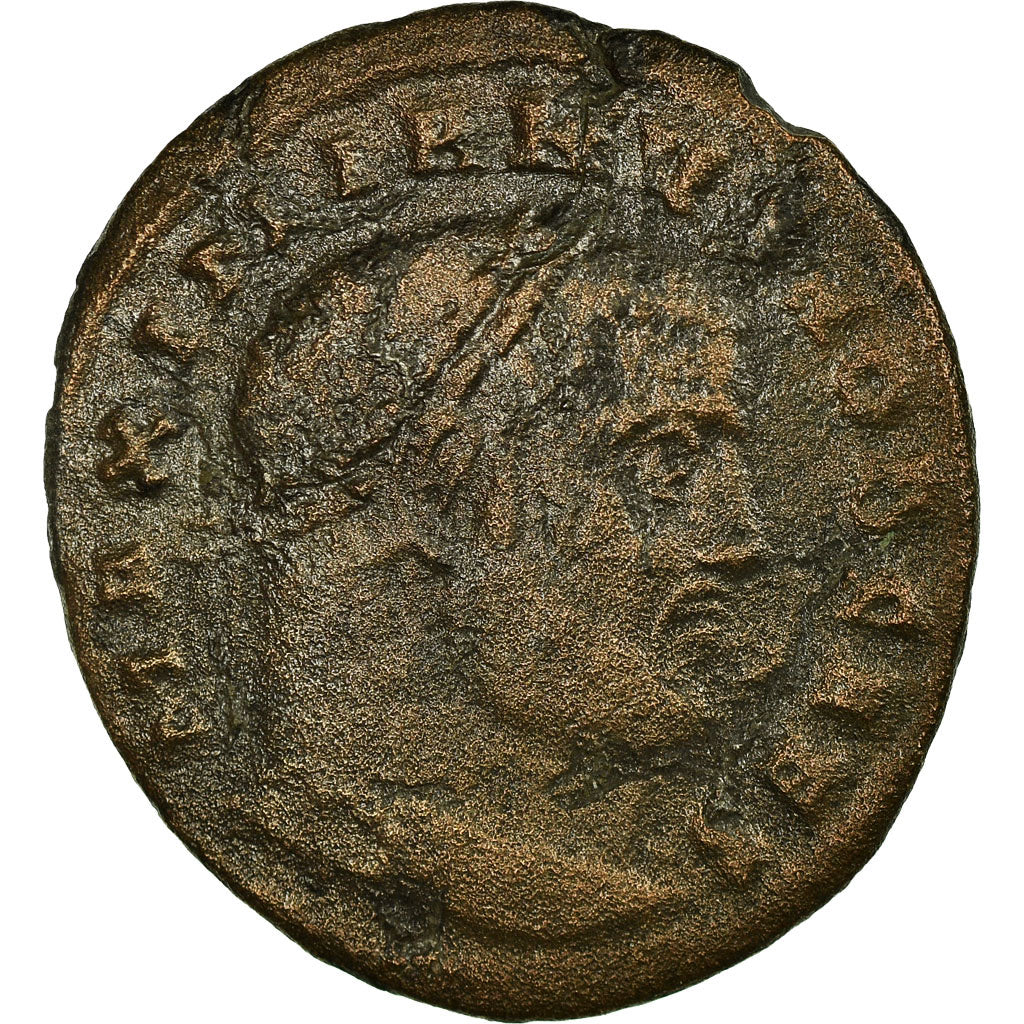 Moneta, Maximianus, Nummus, Ticinum, MB, Rame, Cohen:17, RIC:32b