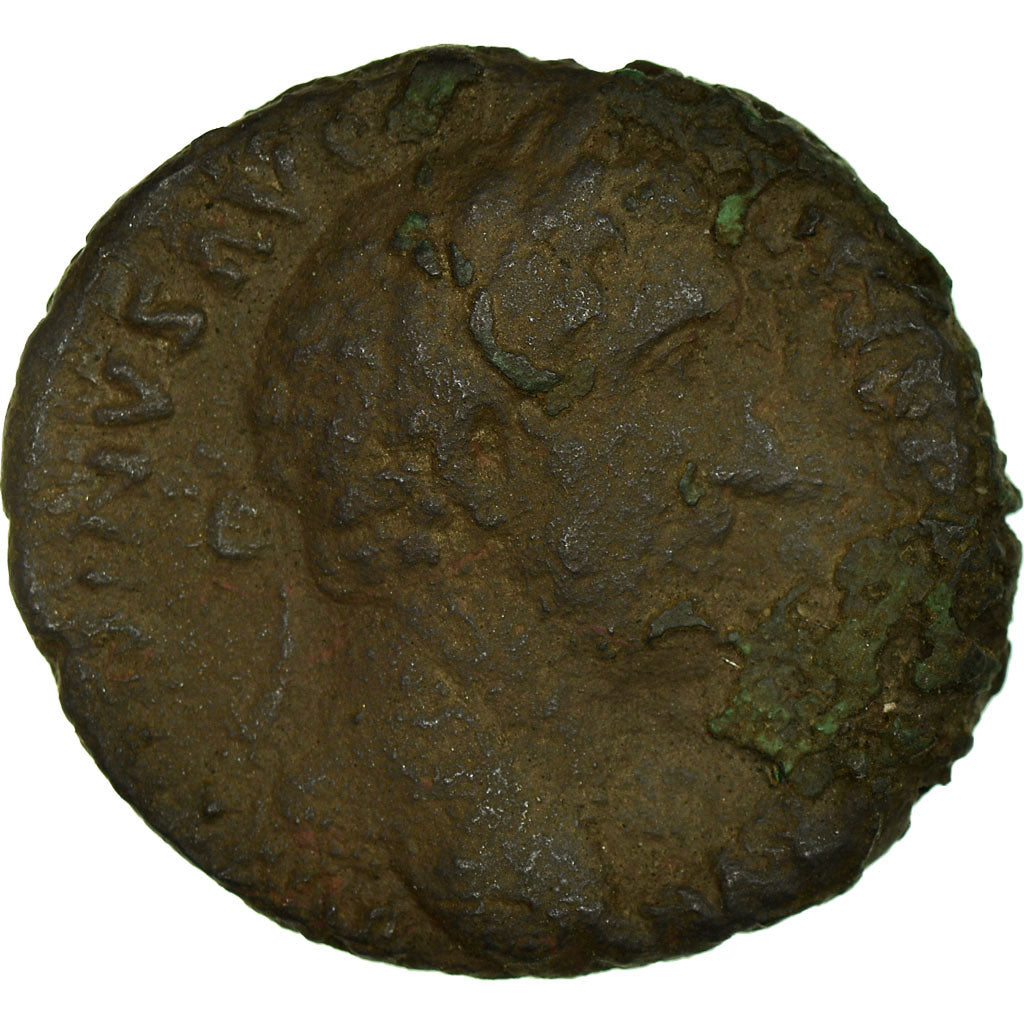Moneta, Antoninus Pius, As, Roma, B+, Rame