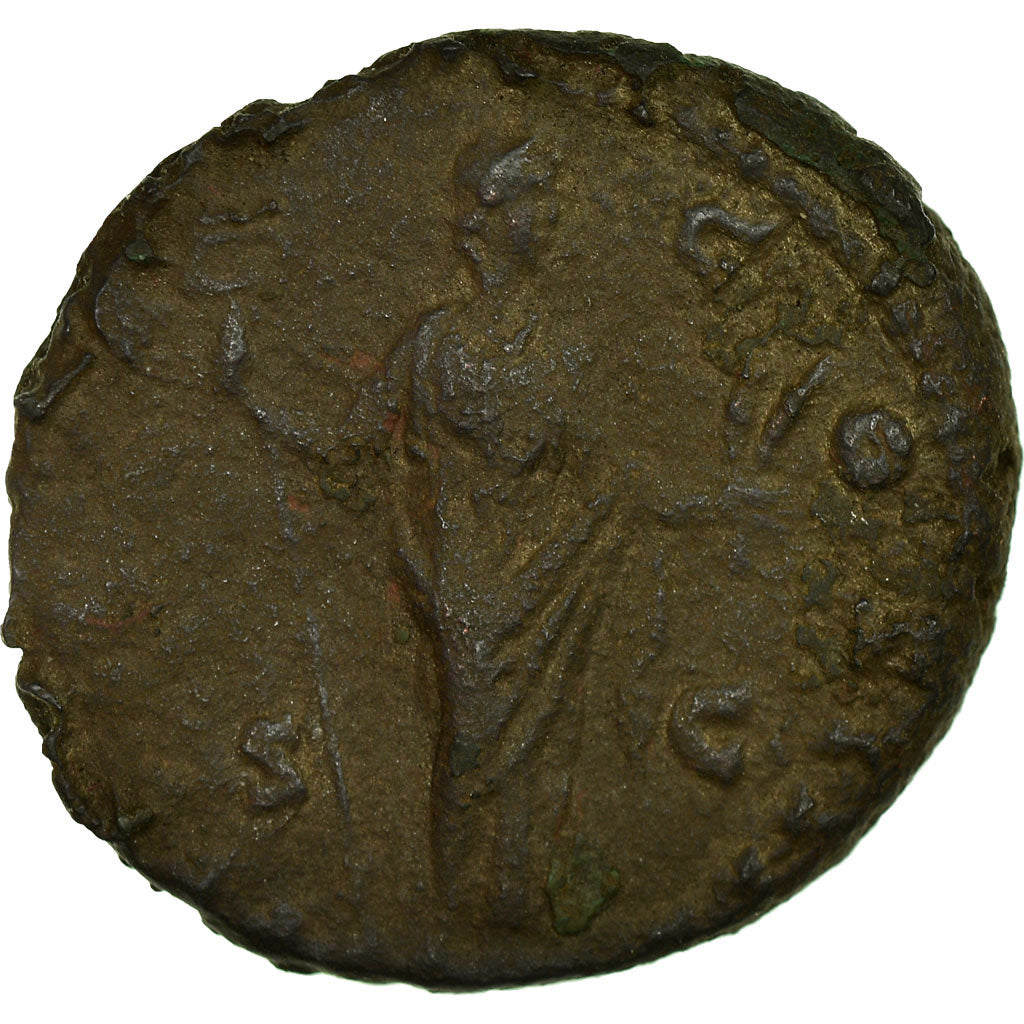 Moneta, Antoninus Pius, As, Roma, B+, Rame