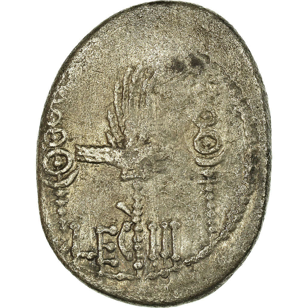 Coin, Marcus Antonius, Denarius, Traveling Mint, VF(20-25), Silver