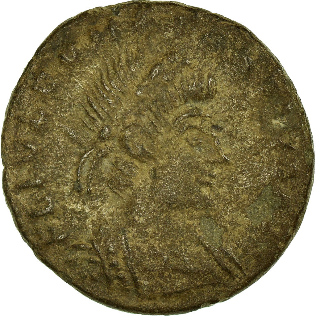 Moneta, Constantius II, Nummus, Trier, VF(30-35), Miedź, RIC:82