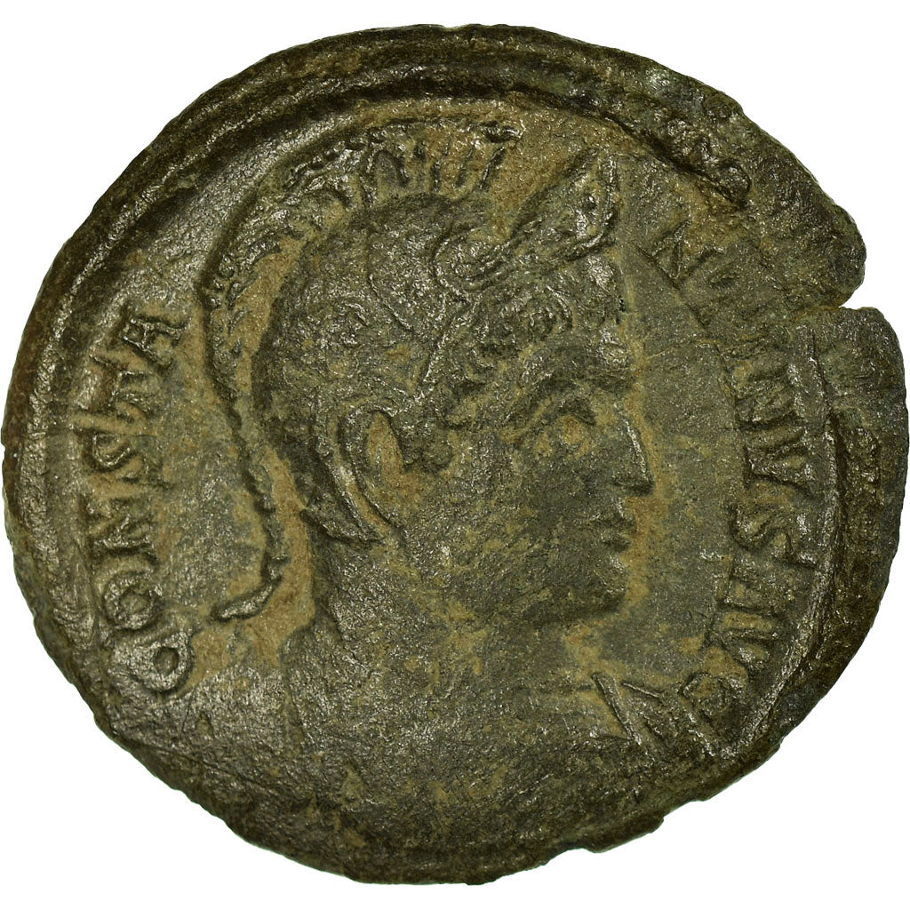 Coin, Constantine I, Nummus, 307-337 AD, Trier, VF(20-25), Copper, RIC:197