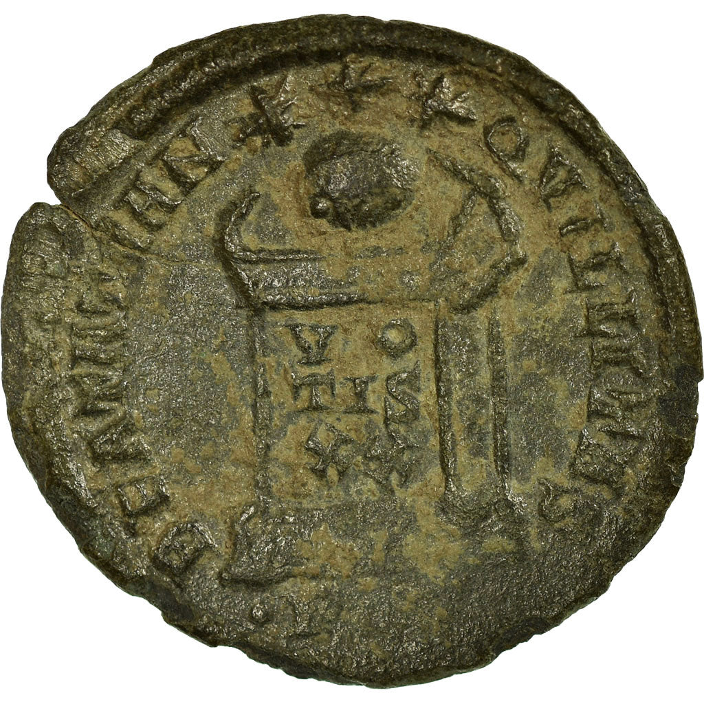 Coin, Constantine I, Nummus, 307-337 AD, Trier, VF(20-25), Copper, RIC:197