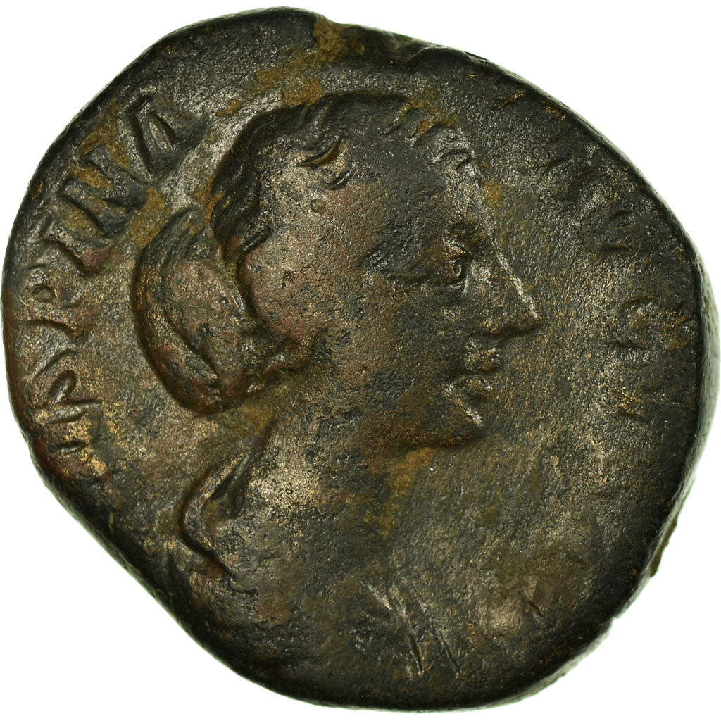 Coin, Crispina, As, Rome, VF(20-25), Bronze, RIC:683