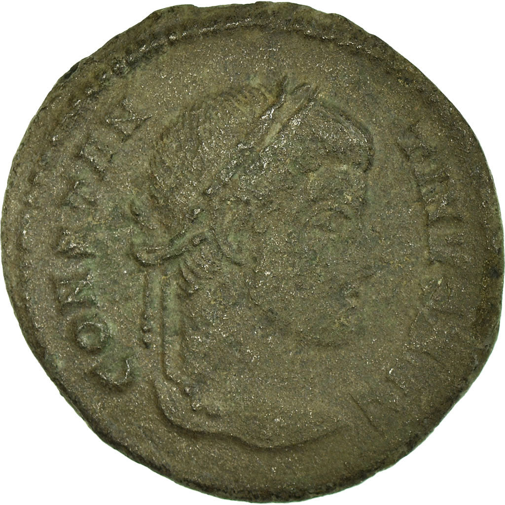 Moneta, Constantine I, Follis, Ticinum, VF(30-35), Bronze, RIC:167