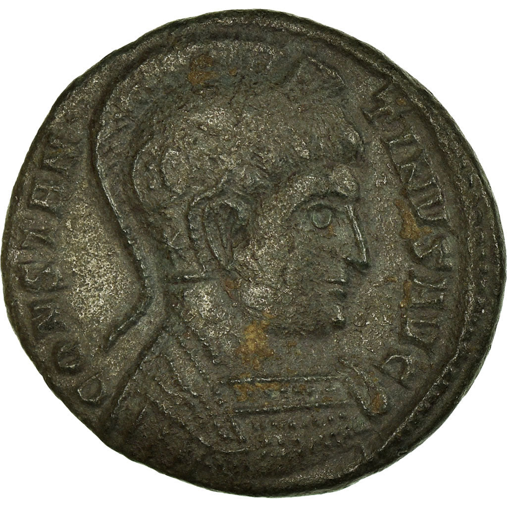 Coin, Constantine I, Nummus, 322, Trier, VF(20-25), Copper, RIC:341