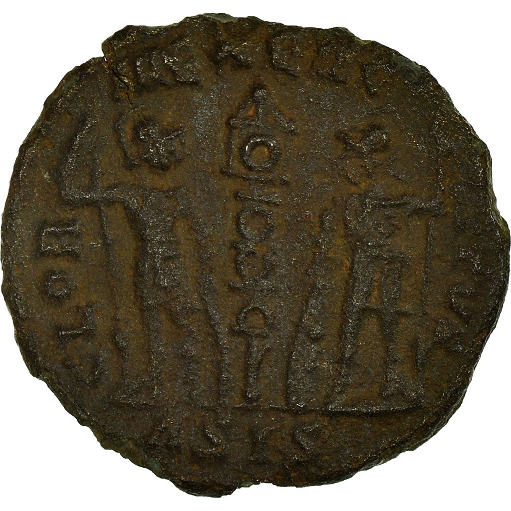 Coin, Constantius II, Nummus, Siscia, VF(20-25), Copper, Cohen:104