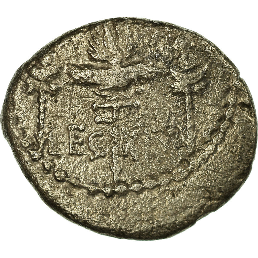 Coin, Marcus Antonius, Denarius, Rome, Rare, VF(20-25), Silver, Crawford:544/35