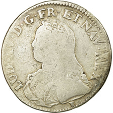 Coin, France, Louis XV, Écu aux branches d'olivier, Ecu, 1728, Rennes
