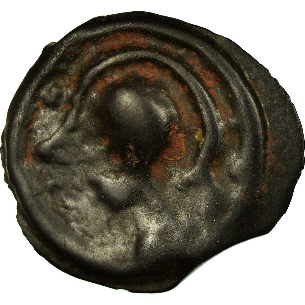 Coin, Senones, Potin, AU(50-53), Potin, Delestrée:2651