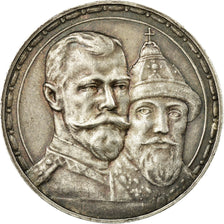 Coin, Russia, Nicholas II, Rouble, 1913, St. Petersburg, AU(55-58), Silver
