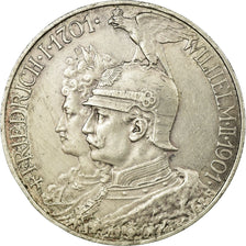 Moneta, Stati tedeschi, PRUSSIA, Wilhelm II, 5 Mark, 1901, Berlin, BB+, Argento
