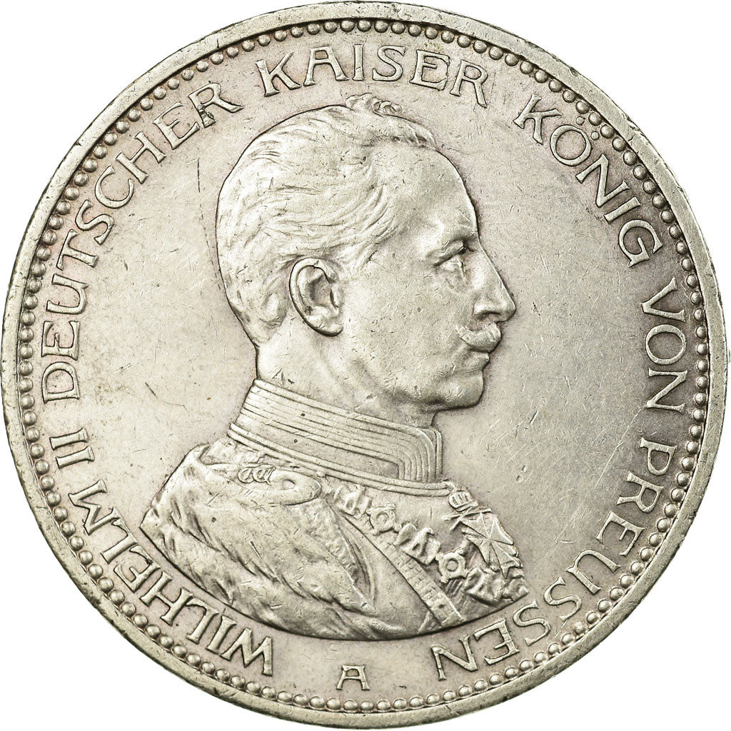 Monnaie, Etats allemands, PRUSSIA, Wilhelm II, 5 Mark, 1914, Berlin, TTB+