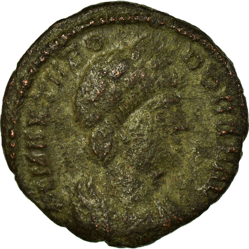 Coin, Theodora, Nummus, 340, Trier, VF(20-25), Copper, RIC:65