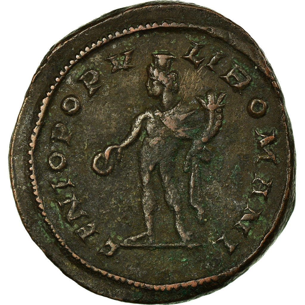 Monnaie, Dioclétien, Follis, Londres, TB, Cuivre, Cohen:85