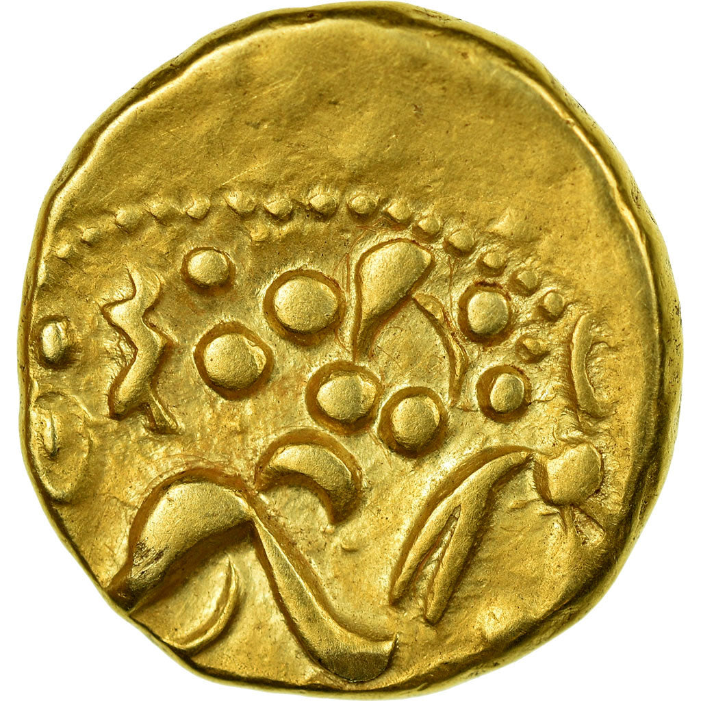 Coin, Ambiani, Stater, AU(55-58), Gold, Delestrée:161