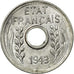 Coin, FRENCH INDO-CHINA, Cent, 1943, MS(64), Aluminum, KM:26