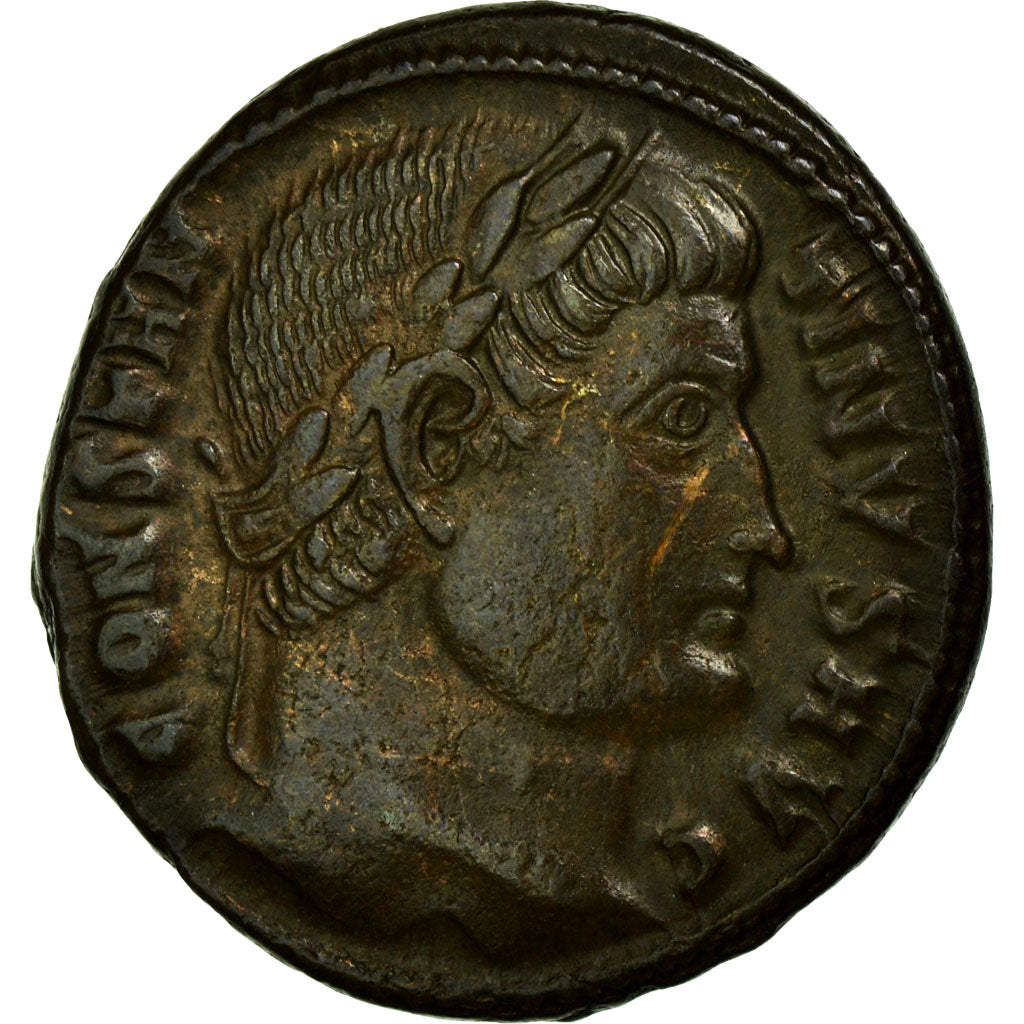 Coin, Constantine I, Nummus, Nicomedia, AU(55-58), Copper, Cohen:454