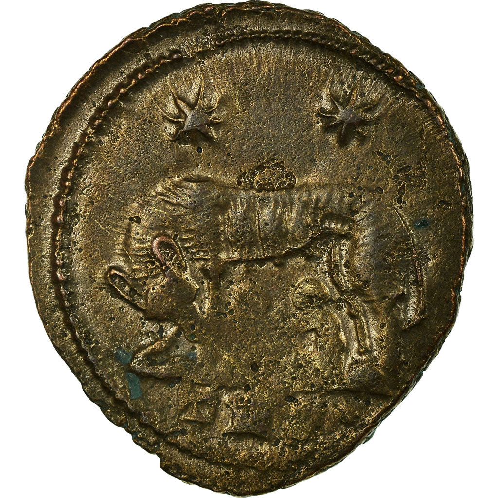 Coin, Roma, City Commemoratives, Nummus, Trier, VF(30-35), Copper, RIC:547