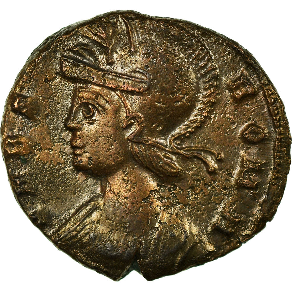 Coin, Roma, City Commemoratives, Nummus, Trier, VF(30-35), Copper, RIC:553