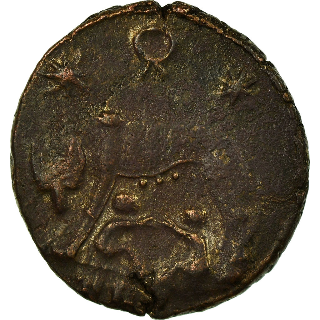 Munten, Roma, City Commemoratives, Nummus, Trier, FR+, Koper, RIC:553