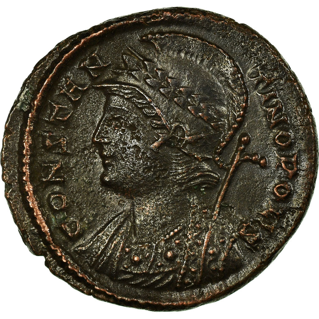 Coin, Constantinople, City Commemoratives, Nummus, Trier, EF(40-45), Copper