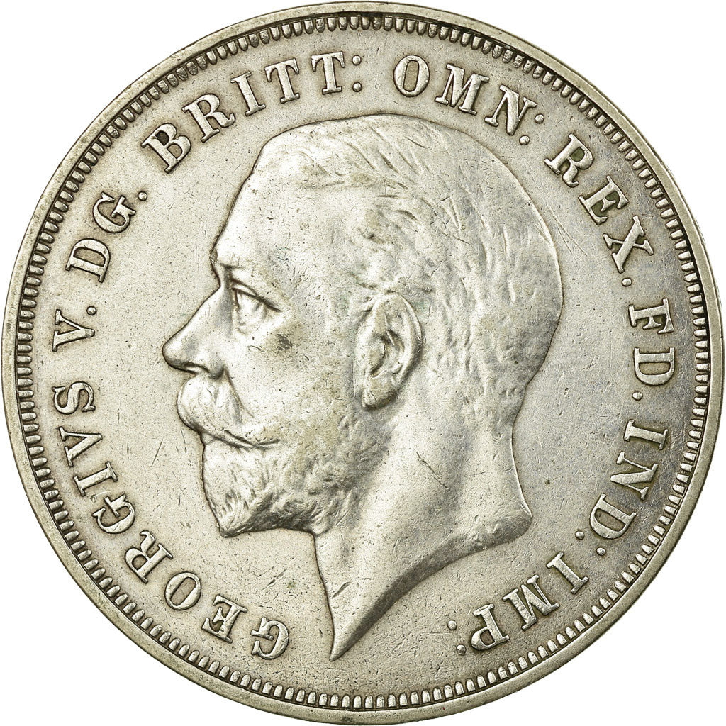 Coin, Great Britain, George V, Crown, 1935, AU(50-53), Silver, KM:842