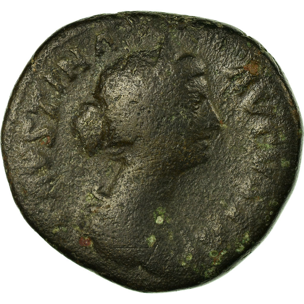 Coin, Faustina II, As, 147-152, Roma, VF(20-25), Bronze, RIC:1641