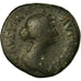 Coin, Faustina II, As, 147-152, Roma, VF(20-25), Bronze, RIC:1641