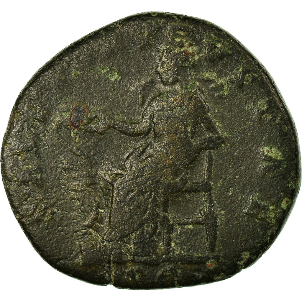 Coin, Faustina II, As, 147-152, Roma, VF(20-25), Bronze, RIC:1641