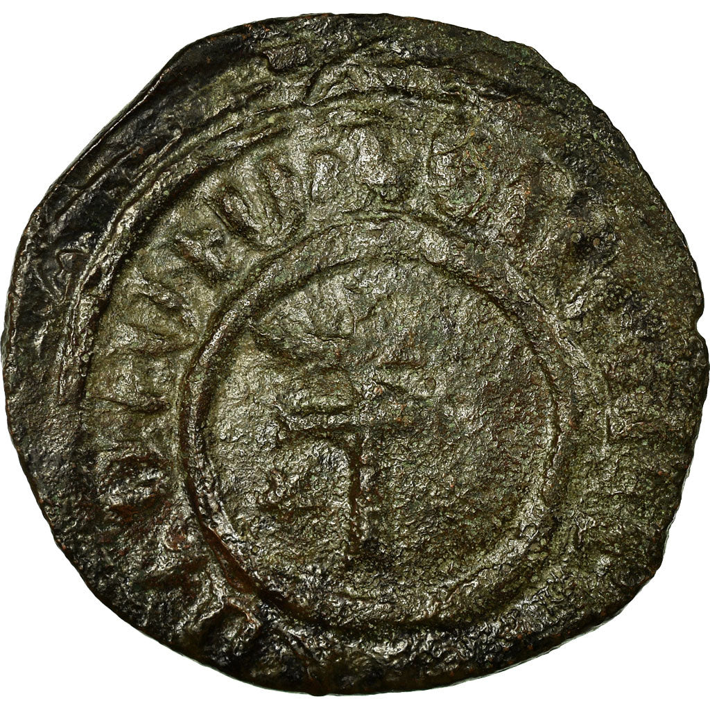 Moneda, Armenia, Leon I, Tank, 1198-1219 AD, Sis, BC+, Cobre
