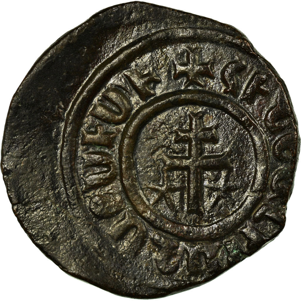 Coin, Armenia, Leon I, Tank, 1198-1219 AD, Sis, AU(55-58), Copper