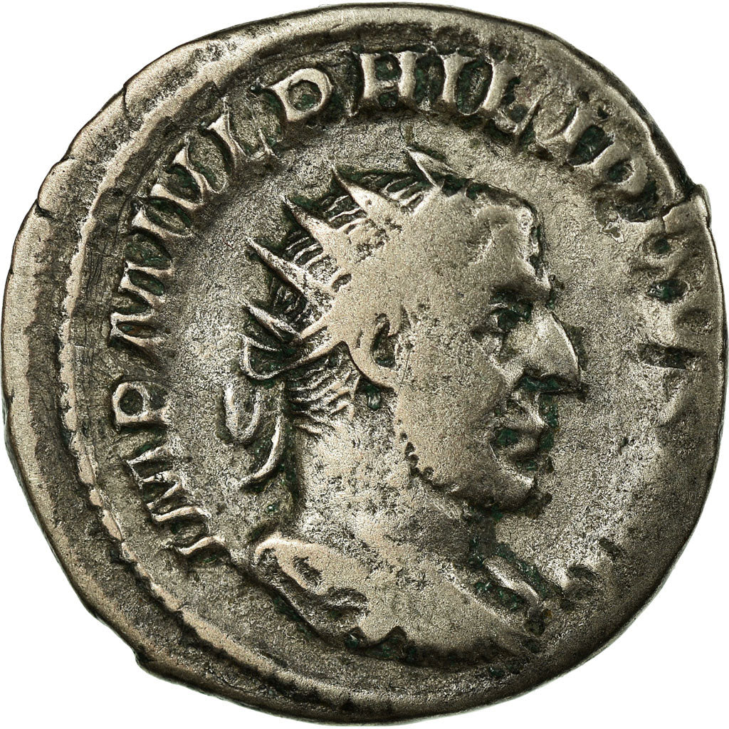 Coin, Philip I, Antoninianus, 248-249, Rome, F(12-15), Billon, RIC:27b