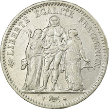 Moneta, Francia, Hercule, 5 Francs, 1848, Bordeaux, BB, Argento, KM:756.4