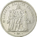 Moneta, Francia, Hercule, 5 Francs, 1848, Bordeaux, BB, Argento, KM:756.4