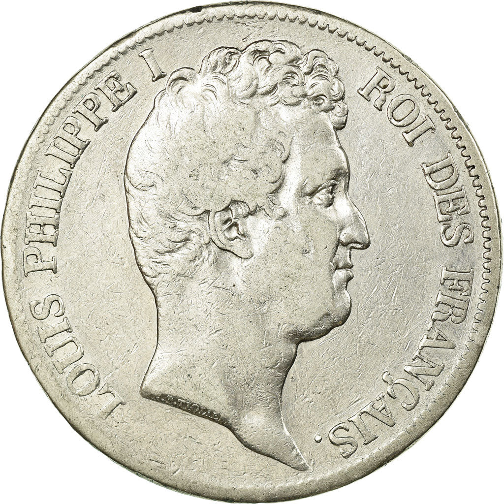 Munten, Frankrijk, Louis-Philippe, 5 Francs, 1831, Toulouse, FR, Zilver