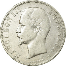 Moneta, Francia, Napoleon III, Napoléon III, 5 Francs, 1855, Paris, MB