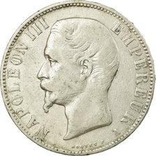 Coin, France, Napoleon III, Napoléon III, 5 Francs, 1856, Paris, VF(20-25)