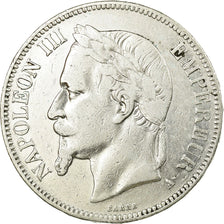 Coin, France, Napoléon III, 5 Francs, 1869, Strasbourg, VF(30-35), Silver