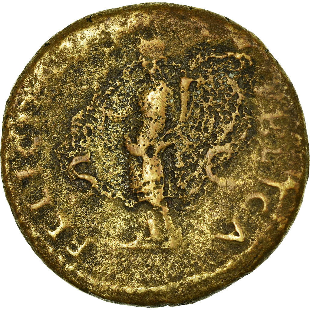 Münze, Vespasian, Dupondius, AD 74, Rome, SGE+, Bronze, RIC:715