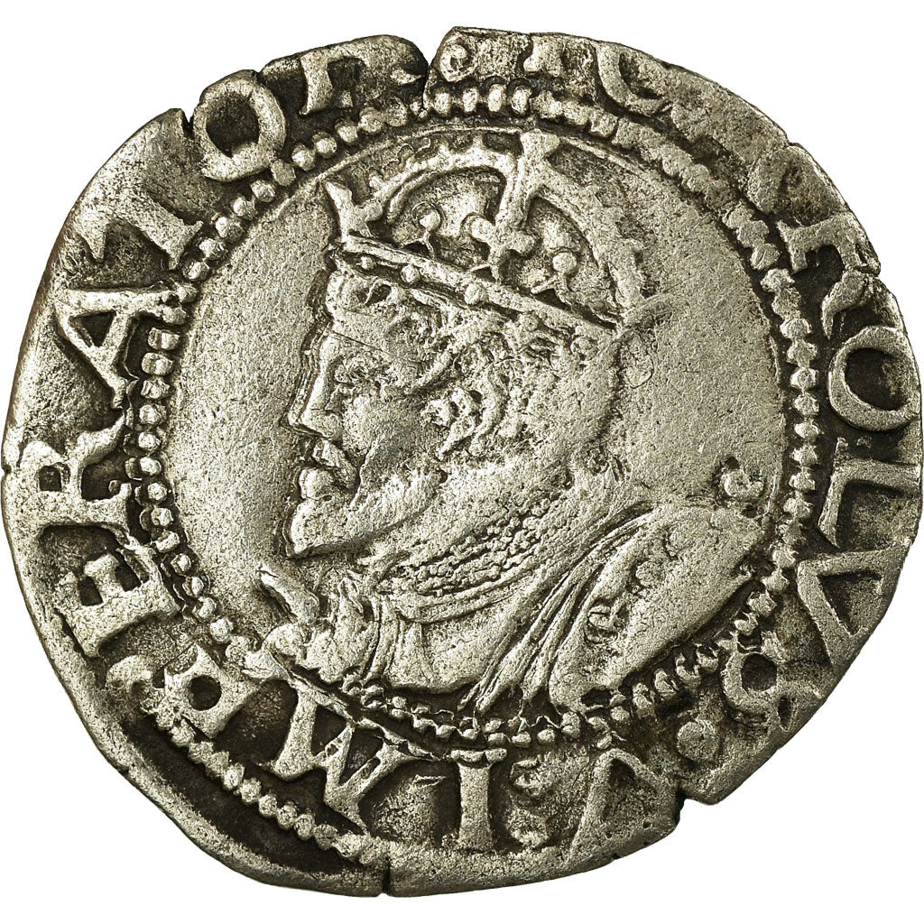 Moneta, STATI FRANCESI, Carolus, 1541, Besançon, BB+, Argento, Boudeau:1292